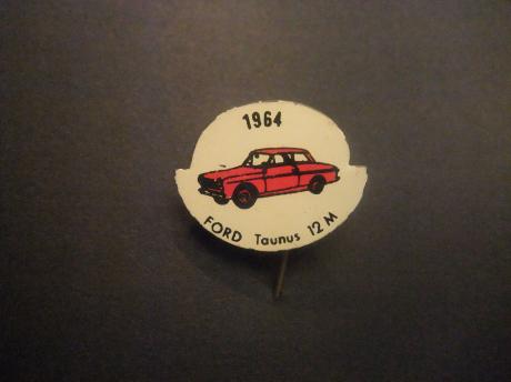 Ford Taunus 12M 1964 oldtimer rood
